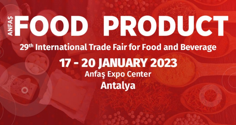 FoodProduct – Uluslararası Gıda ve İçecek İhtisas Fuarı 17 Ocak’ta kapılarını Açıyor