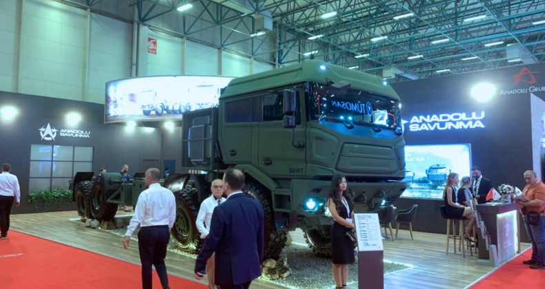 Anadolu Savunma, SEYİT 8×8 Taktik Tekerlekli aracını 16. Uluslararası Savunma Sanayi Fuarı IDEF’te sergiledi