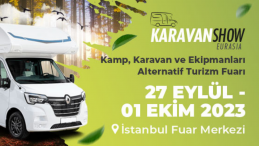 Karavan Show Eurasia 27 Eylül’de İstanbul Fuar Merkezi’nde